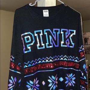 Victoria’s Secret Pink Christmas Sweater